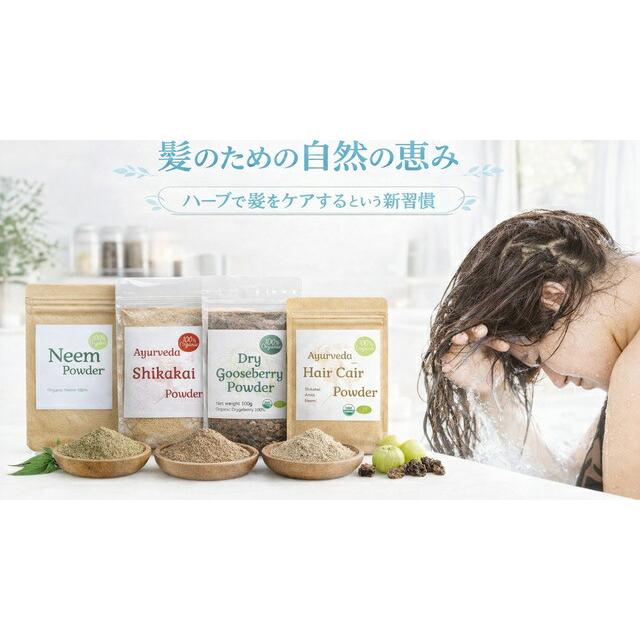 100%オーガニック グーズベリー(アムラ)パウダー 200g スーパーフード