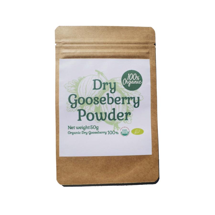 100%オーガニック　グーズベリー(アムラ)パウダー / Gooseberry(Amla) Powder 100g オーガニックシャンプー　トリートメント 　高濃度タンニン | 