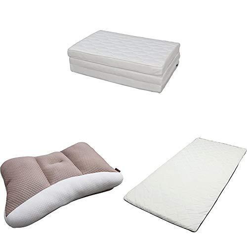 最安値に挑戦 シングル マットレス 3点セット エアリー アイリスオーヤマ Ohyama アイリスオーヤマ Iris ハイグレード 高 枕 敷パッド エアリー 厚さ9cm マットレス