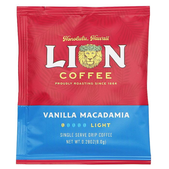 LION COFFEE ライオンコーヒー バニラマカダミア ドリップバッグ LION COFFEE ライオンコーヒー バニラマカダミア ドリップバッグ