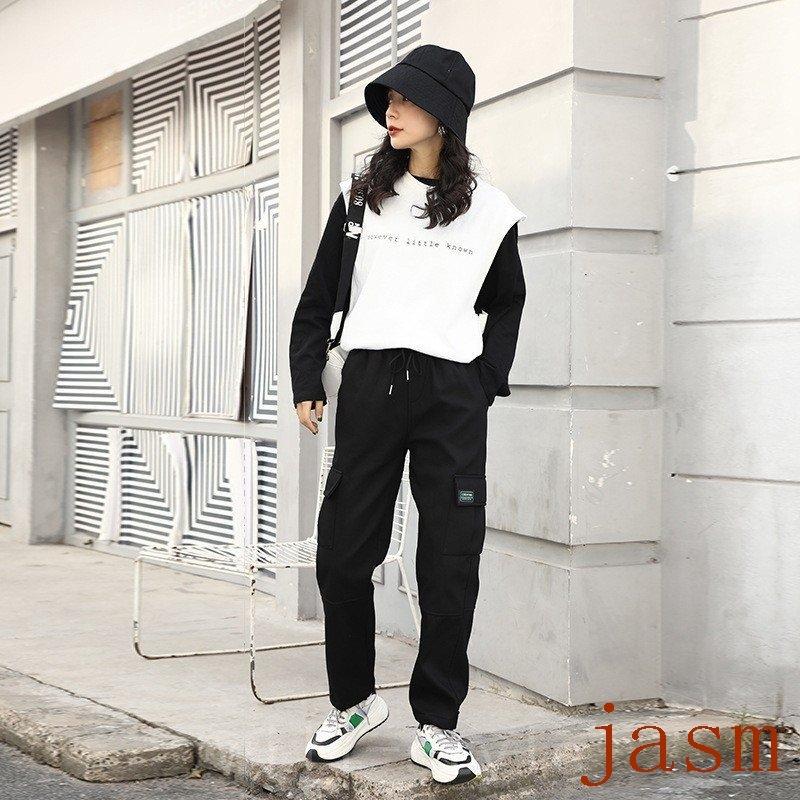 パンツ レディース 原宿系 春夏 ミリタリーパンツ カーゴパンツ テーパードパンツ 韓国ファッション ウエストゴム ストリート系 ヒップホップ ダンス衣装 Jasmi 0295zvlua Jasmine Select 通販 Yahoo ショッピング