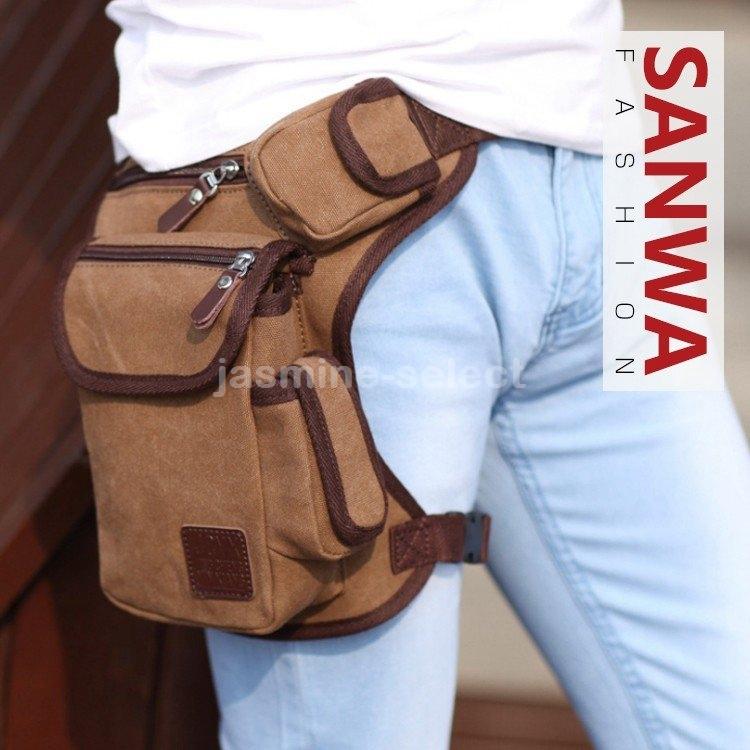 メンズ レッグポーチ レッグバッグ ボディバッグ ウエストポーチ アウトドア カジュアル 多機能 鞄 バイク 自転車 登山 ポーチ 釣り サバゲー Jasmi 3573nvarx Jasmine Select 通販 Yahoo ショッピング