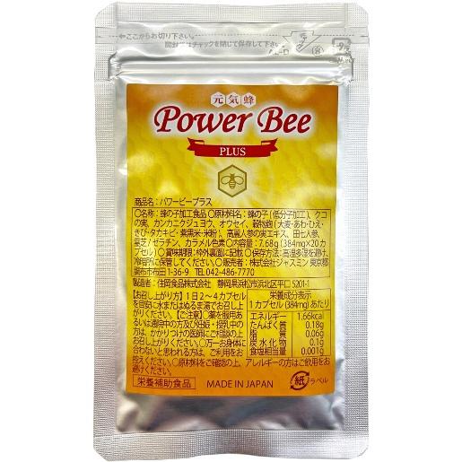 蜂の子 パワーサプリ 和漢 ハチ ミツバチ パワービープラス（ミニ