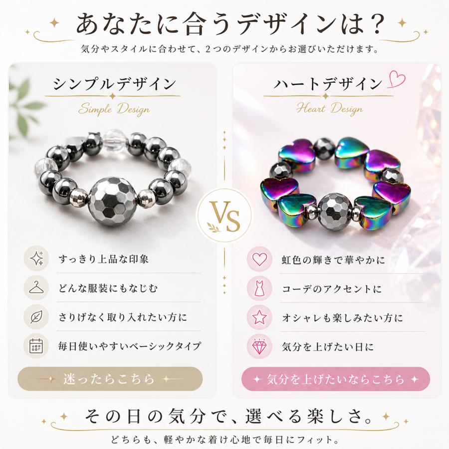テラヘルツ・ヘマタイト リング アクセサリー 磁気 水晶 開運 厄除け