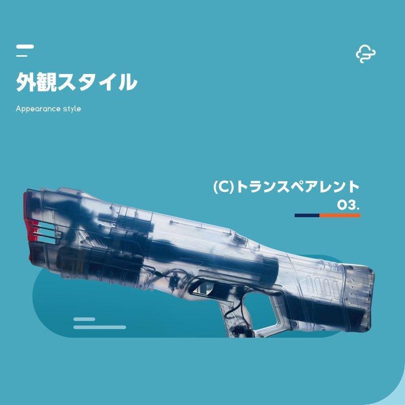 水鉄砲 Z-ONE 電動水鉄砲 最強 強力 大容量 ウォーターガン プール 海水浴 バトル 連射式水鉄砲 自動給水機能 飛距離14M 人気 900mlタンク 