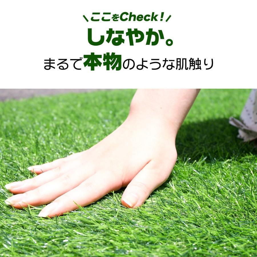 人工芝 渦巻形 幅2m 2m×10m 芝草35粍 人工芝つや消し diy 人工芝いの一番 25本付 人工芝 犬 磁気テープ 芝草つや消し
