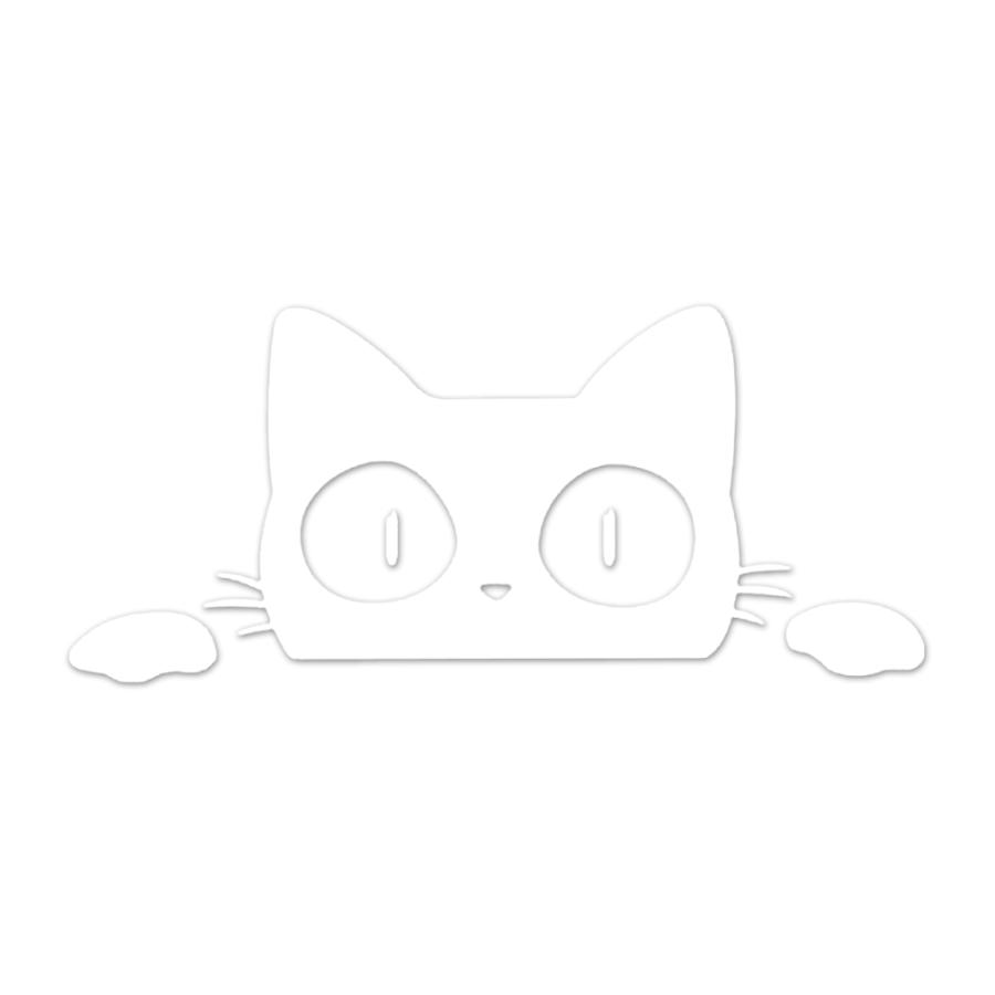 高質 カベ 壁コンセント 黒猫シルエットシールシリーズ キャット 送料無料 1匹 Cats