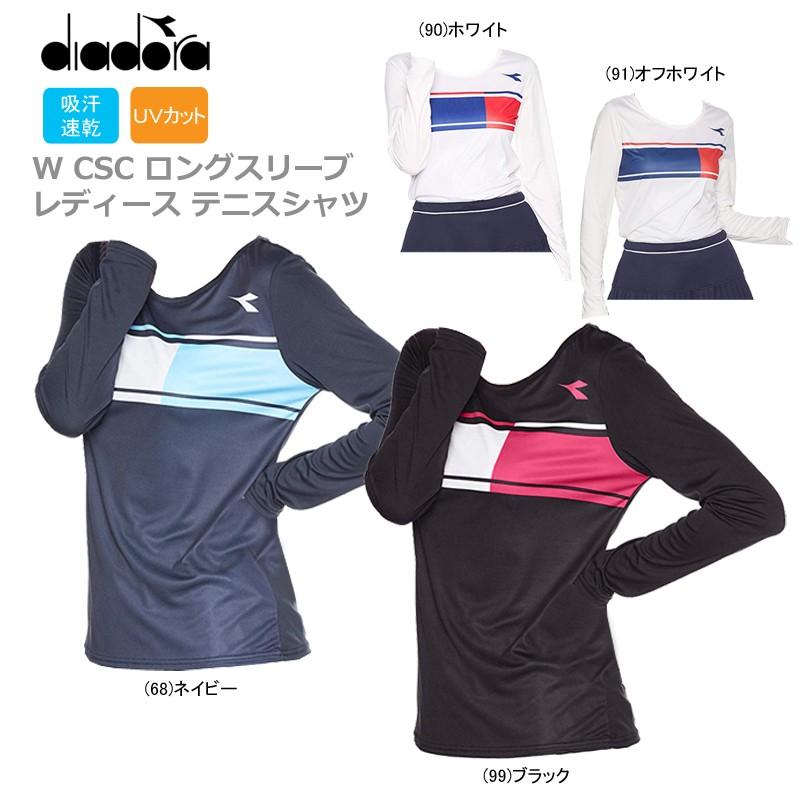 DIADORA ディアドラ テニスウェア レディス 長袖 Ｔシャツ DTP8593【2018年秋冬】 : diadora-women-dtp8593  : JAVASPORTS - 通販 - Yahoo!ショッピング