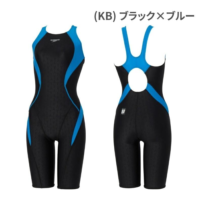 SPEEDO スピード 水泳 スイム スイミング レディース競泳水着 レーシング公式大会 レディース WORLD AQUATICS承認 ミニオープンバックニースキン SCW12604F_1