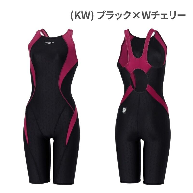 SPEEDO スピード 水泳 スイム スイミング レディース競泳水着 レーシング公式大会 レディース WORLD AQUATICS承認 ミニオープンバックニースキン SCW12604F_3