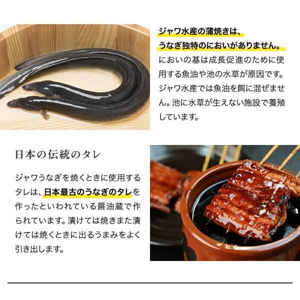 ジャワ うなぎ 蒲焼き 鰻 長焼き 超特大サイズ 200g 1本 タレ（山椒）付き ふるさと ギフト 2024 無投薬 オーガニック 国産 たれ｜jawasuisan｜03