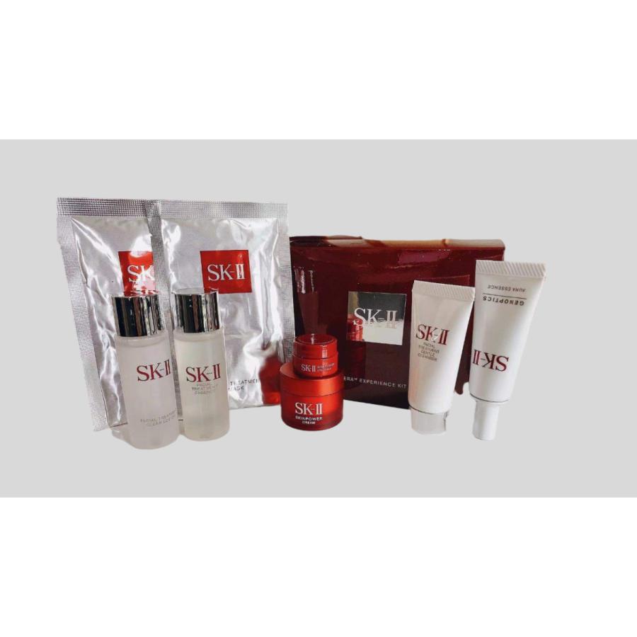21年製造 Sk Ii キット5 ピテラ エクスペリエンス 洗顔 拭きとり化粧水 パック 化粧