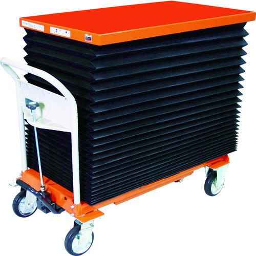 (直送品)TRUSCO ハンドリフター 350kg 600X1050 蛇腹付 HLFA-E350WJ