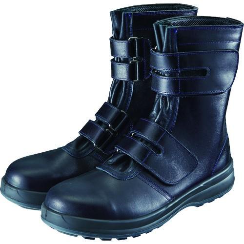 シモン 安全靴 マジック式 8538黒 26.5cm 8538N-26.5