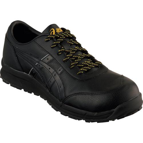 アシックス 静電気帯電防止靴 ウィンジョブCP30E ブラック×ブラック 24.5cm 1271A003.004-24.5｜jb-tool