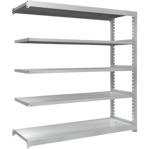 (送料別途)(直送品)TRUSCO 耐食性スチール棚 TZM3型中量棚 1800X571XH1800 5段 連結 TZM3-6665B