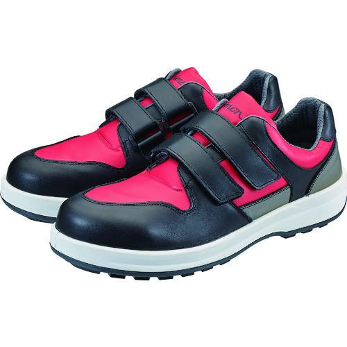 シモン　トリセオシリーズ　短靴　黒　8518RED　赤　BK-24.0　24.0cm