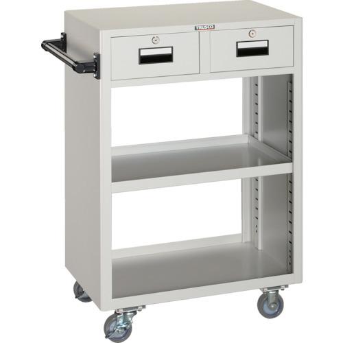 送料別途)(直送品)TRUSCO ツールワゴン 600X400XH880 引出付 ホワイト