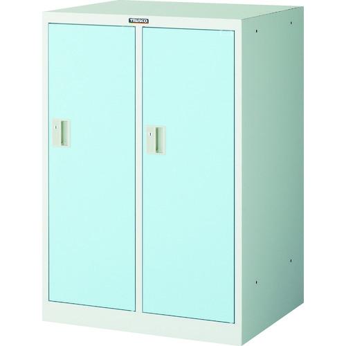 (直送品)TRUSCO ミニロッカー 2連用 ブルー MLK2-B