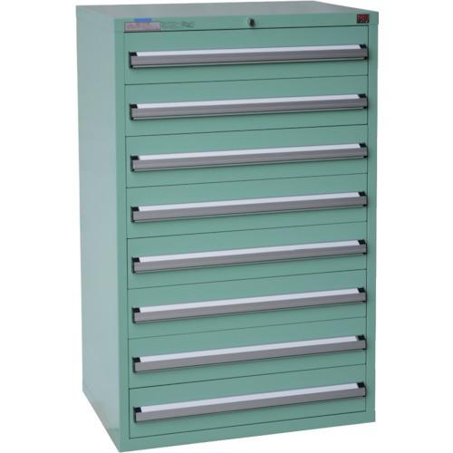 (直送品)OS 重量キャビネットDX型 最大積載量1500kg 引出し8段 DX1202