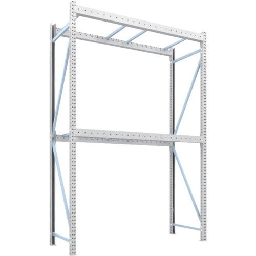 (運賃見積り)(直送品)TRUSCO パレットラック2トン用2300X900XH3500 2段 単体 2D-35L23-09-2