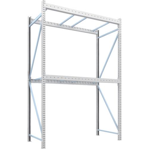 (運賃見積り)(直送品)TRUSCO パレットラック2トン用2300X1100XH3500 2段 単体 2D-35L23-11-2