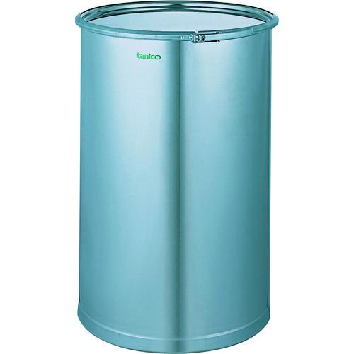 運賃見積り)(直送品)タニコー ステンレスドラム缶 TC-S200DR4-BAT
