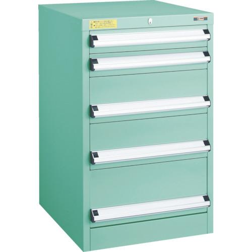 (送料別途)(直送品)TRUSCO VE5S型中量キャビネット 500X550XH800 引出5段 VE5S-807