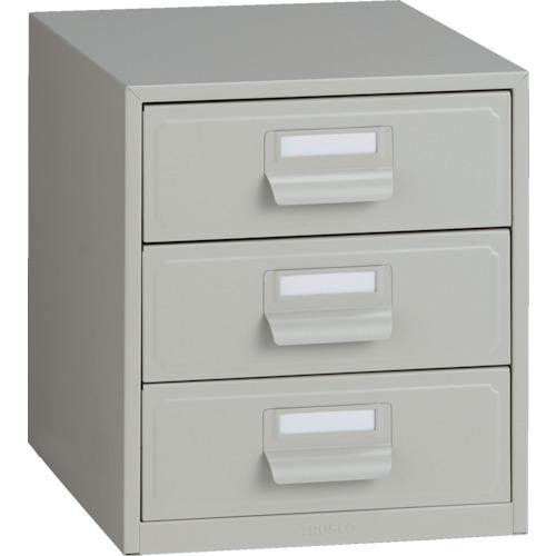 TRUSCO レターケース A4型 深型3個 A4-W3