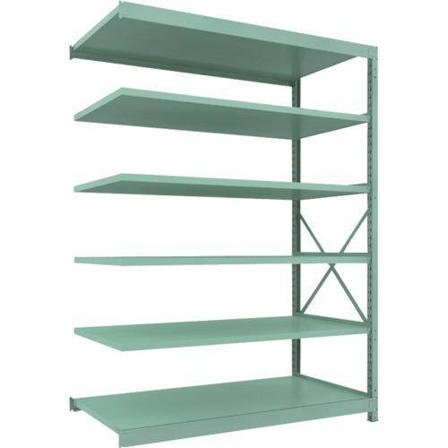 (直送品)TRUSCO R3型中量棚 1800X900XH2400 6段 連結 R3-8696B