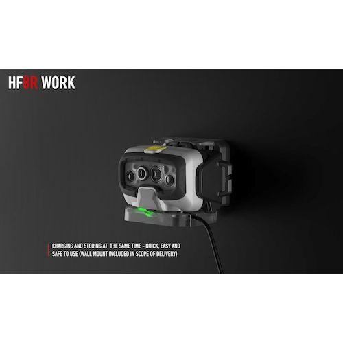 LEDLENSER　HF8R　Work　充電式ヘッドライト　LED　1600lm　502802