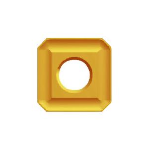 富士元 フェイス加工用Nタイプ並級チップ 超硬M種 TiNコーティング NK3030 12個 N43MOZ:NK3030