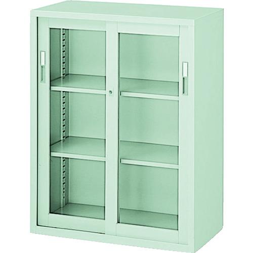 (運賃見積り)(直送品)ナイキ ガラス引き違書庫 HG311-AW