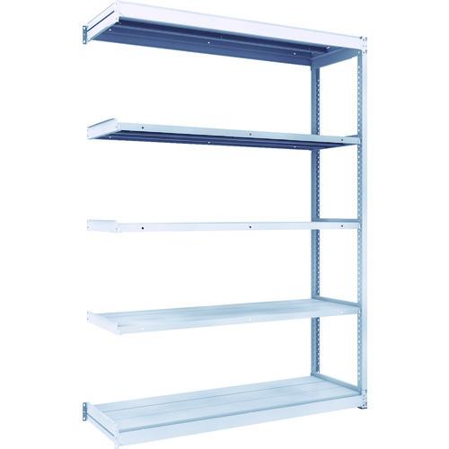 (直送品)TRUSCO TUG型軽中量棚200kg連結 1540X474XH2100 5段 TUG200-75S-5B