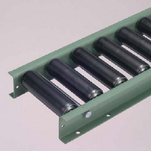 (直送品)タイヨー G6032型スチールローラコンベヤ W200XP75X3000L G6032-200-75-3000