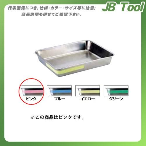 TKG 遠藤商事 TKGステンレス カラーライン角バット 6枚取 ピンク ABTE501 7-0132-0201
