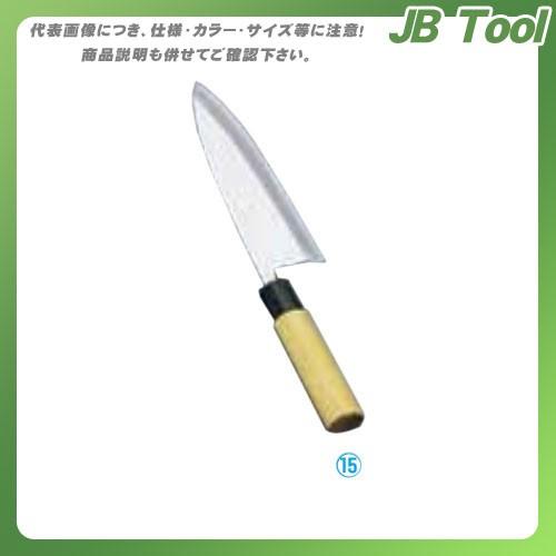 TKG 遠藤商事 堺實光 匠練銀三 出刃(片刃) 19.5cm 37535 AZT3906 7-0281-1506