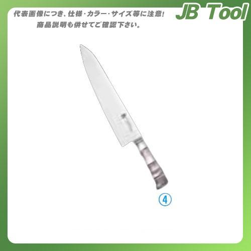 購入者　画像確認用 TKG 遠藤商事 タマハガネ 竹 牛刀(両刃) TK-1104 24cm ATM4203 7