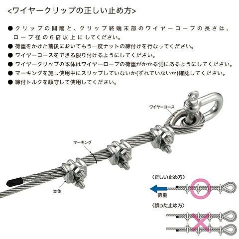 浅野金属工業　ワイヤコース　(A型シンブル)　48mm　AK17131