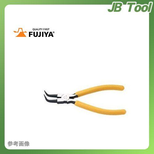 フジ矢 FUJIYA スナップリングプライヤー 穴用(曲) 145mm FHB-145｜jb-tool