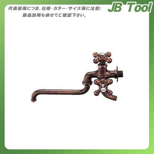 カクダイ カラー双口自在水栓 7042FBP-13