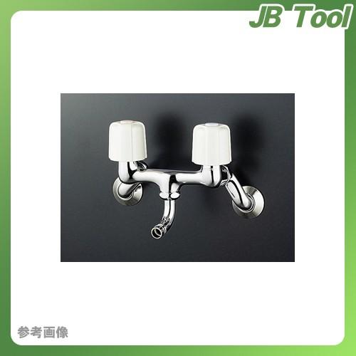 KVK KM33N3B 2ハンドル混合栓 ワンタッチN付