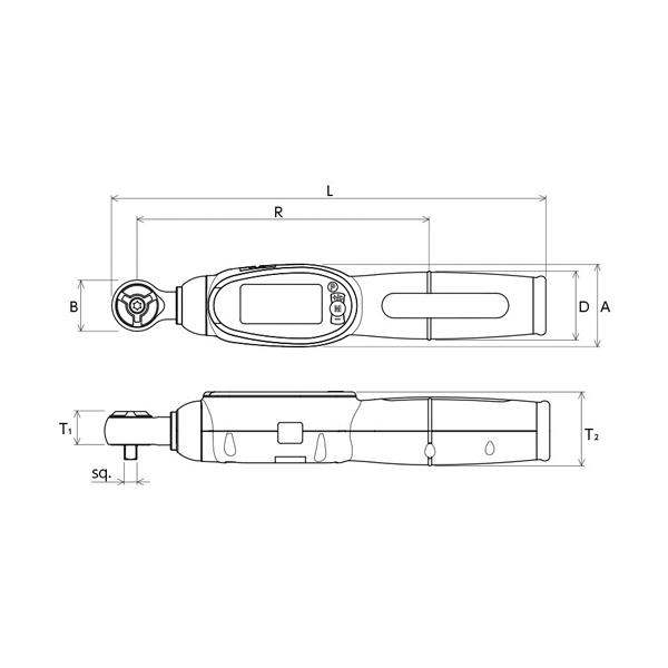 (新規取扱)KTC 6.3sq. デジラチェ ラチェットヘッドタイプ 2〜10N ・m GEW010-R2｜jb-tool｜02