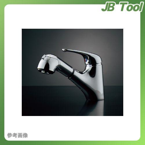 KAKUDAI(カクダイ) シングルレバー引出し混合栓 184-022K