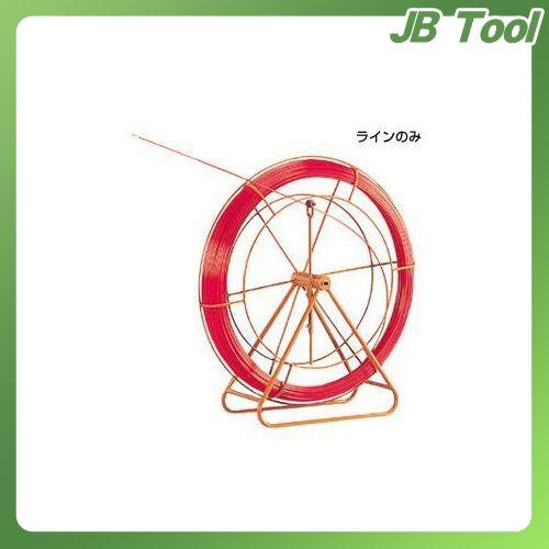 直送品 DENSAN(デンサン) ファイバーレッドライン(線のみ) 8φ・300m RG-0830