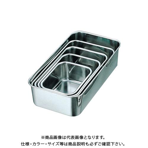 (送料別途)(直送品)スギコ産業 ステンレスバット 深型長バット W420×D219×H115 SA-66