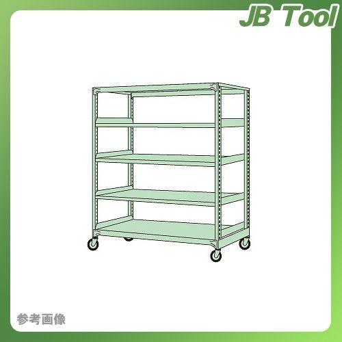 運賃見積り 直送品 サカエ SAKAE 中量キャスターラック MK-1565G