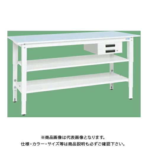 運賃見積り)(直送品)サカエ SAKAE 軽量高さ調整作業台(抗