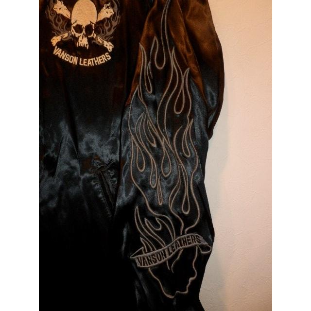 VANSONバンソンコラボ スカルクロスボーン タカ リバーシブル