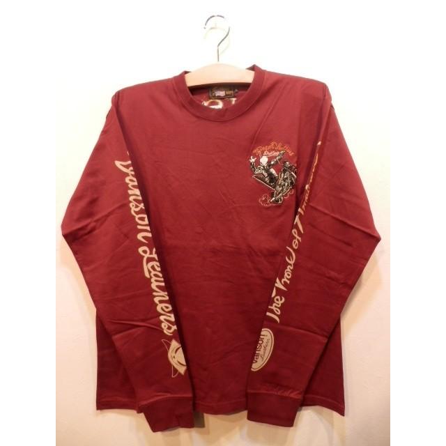 グ*ー様 VANSON✖️武装戦績デスラビット ロンT＆Tシャツ セット VANSON×CROWS×WORST 武装戦線 コラボ 長袖Tシャツ ロンT デスラビット